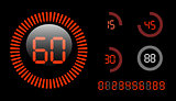 Vector Digital Countdown