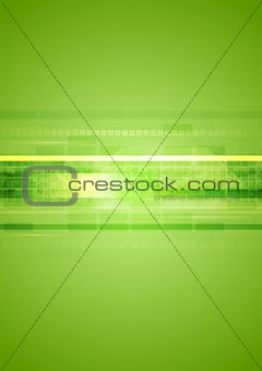 Hi-tech green abstract background
