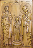 wooden orthodox icon
