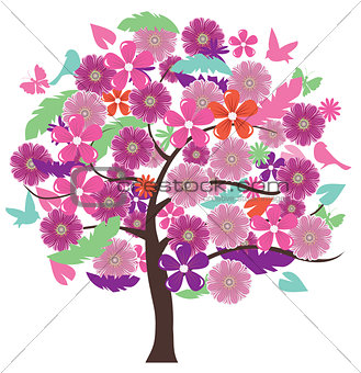 Floral Tree