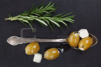 Luxurious olive background.