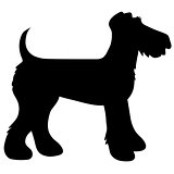 Airedale Terrier Silhouette