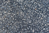 Dark asphalt surface much relief
