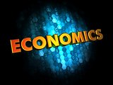 Economics Concept on Digital Background.