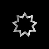 Bahai religion Symbol Nine pointed star