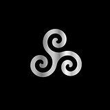Celtic Neopaganism triple spiral triskelion