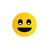 Happy smiley emoticon