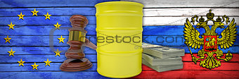 Concept of gas contract. Russia and European Union