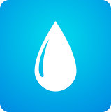 blue droplet symbol