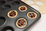 Four pastry cases filled with mincemeat