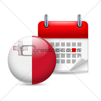 Icon of National Day in Malta