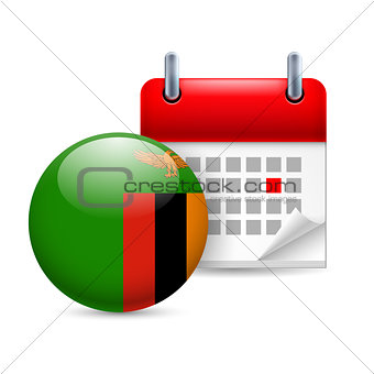 Icon of National Day in Zambia