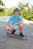 Skateboard boy