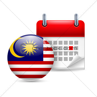 Icon of National Day in Malaysia