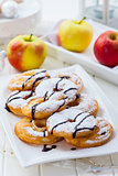 Apple pancake rings