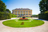 Schonbrunn Palace royal residence garden
