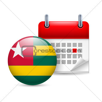 Icon of National Day in Togo
