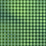 3d glossy abstract tiled bubble background in green blue