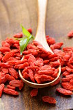 dry red goji berries for a healthy diet