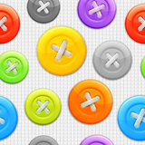 Clothing buttons pattern.
