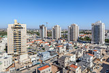 Kiryat Gat skyline view.