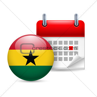 Icon of National Day in Ghana