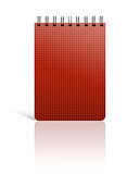The red cover of Note book