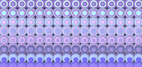 3d abstract tiled mosaic background in purple lavender 
