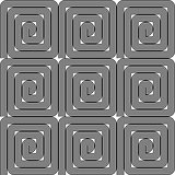 Design seamless monochrome labyrinth pattern