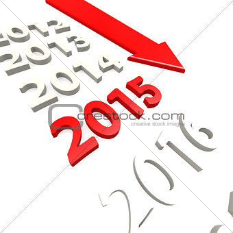 Arrow to year 2015