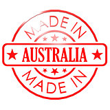 Made in Australia red seal