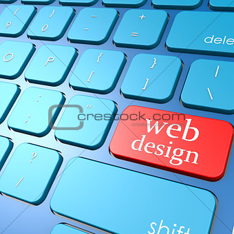 Web design keyboard