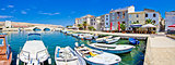 Island of Pag waterfront panorama