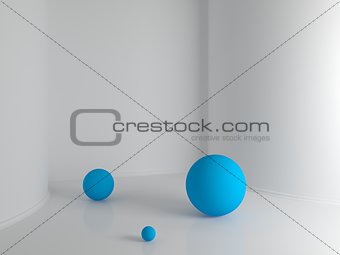 Abstract interior composition. 