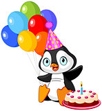 Penguin Celebrates Birthday