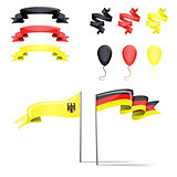 flags germany set