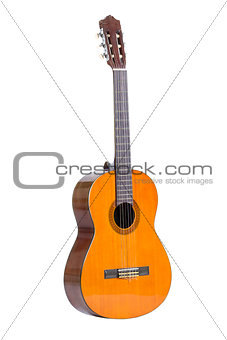 classic guitar isolated on white