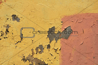 peeling wall abstract