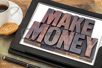 make money online concept