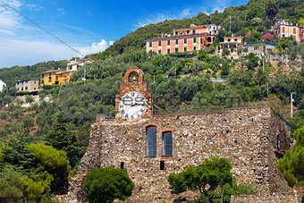 Castle of Bonassola Liguria Italy