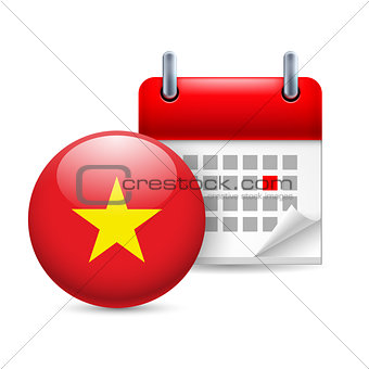 Icon of National Day in Vietnam