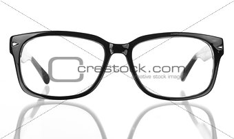Eyeglasses on White