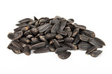 seeds pile against white background