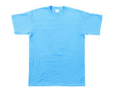  blue tshirt template ready for your own graphics.
