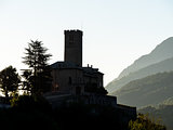 Castle of Valle d'Aosta, Italy.