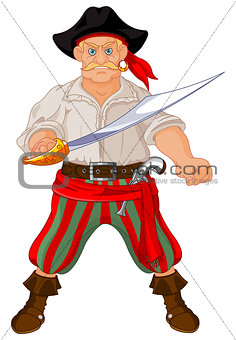 Armed pirate