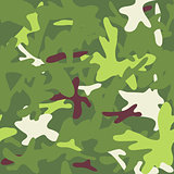 Camouflage military background. Seamless pattern.