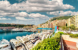 Amazing panoramic view of Monaco