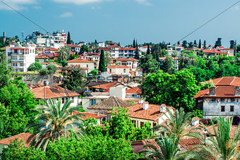 View of Antalya city.
