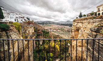 Picturesque view of Ronda city